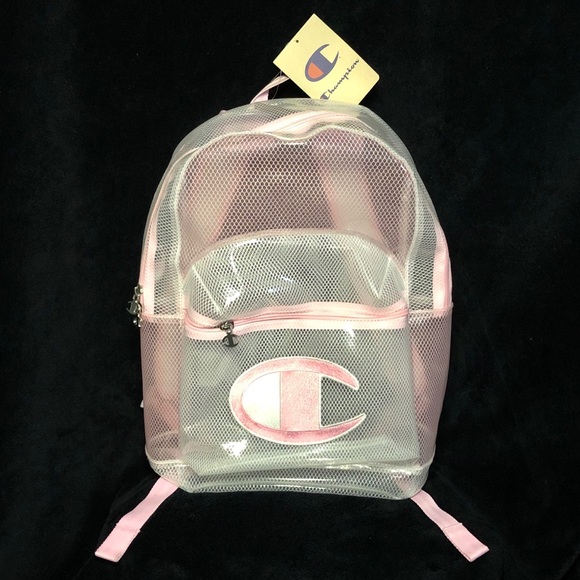 champion transparent backpack